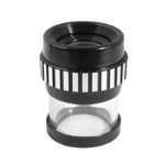 Målelup 10X forstørrelse med linse Ø18,5 mm